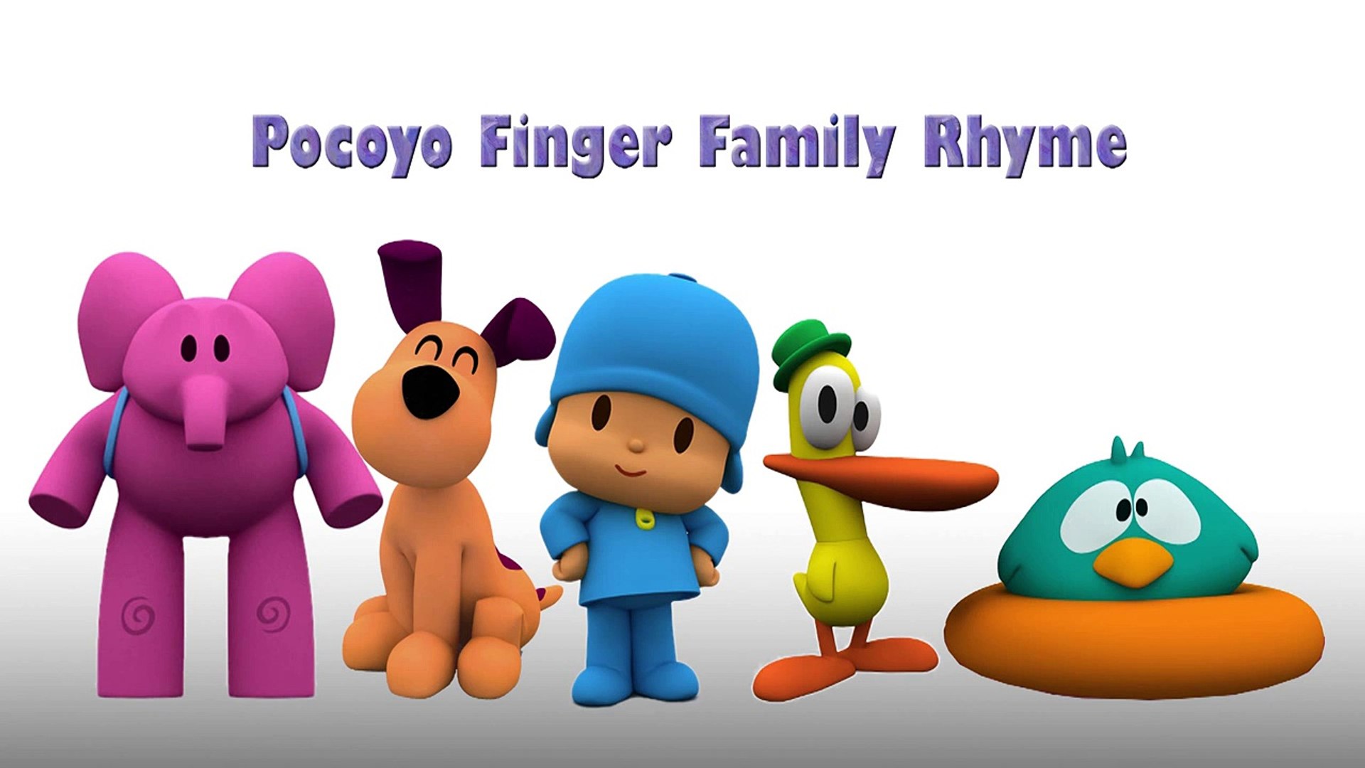 Finger Family Song Despicable Me Pocoyo English Nursery Rhymes Kids Songs  Children Songs 2 - Dailymotion Video