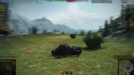 World of Tanks IS-7 Gameplay Blocking Fun