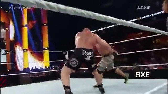John Cena vs. Brock Lesnar_ Night Of Champions 2014 (Highlights)