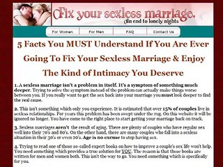Fix Your Sexless Marriage Review | Is Fix Your Sexless Marriage Worth The Money?