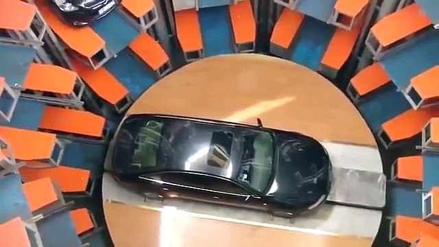 Подземная парковка будущего ! Underground parking future