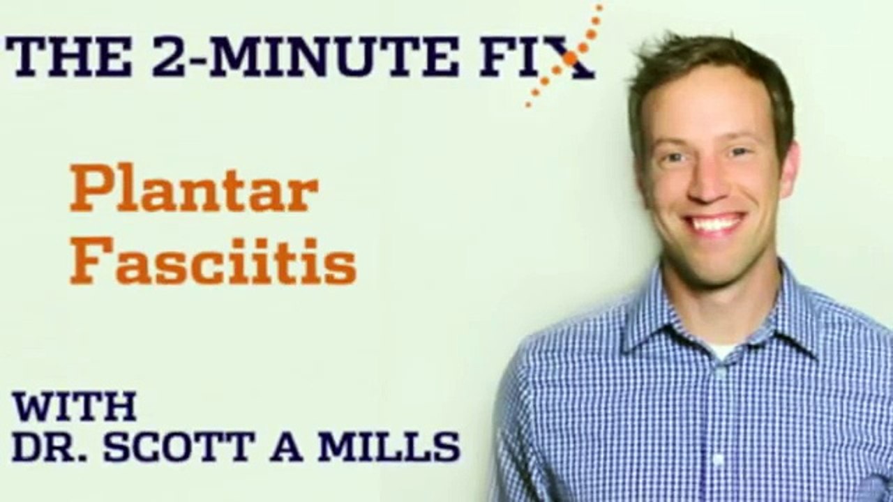 Plantar Fasciitis: The 2 Minute Fix