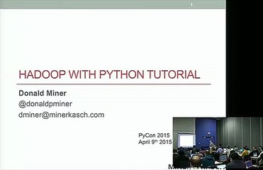 Donald Miner Hadoop With Python Clip1-6