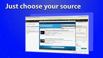 CurationSoft: High quality posts in minutes, not hours!