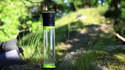 Fontus la bouteille qui transforme l'air en eau