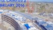 Drone Captures Ongoing Construction at New Apple Campus