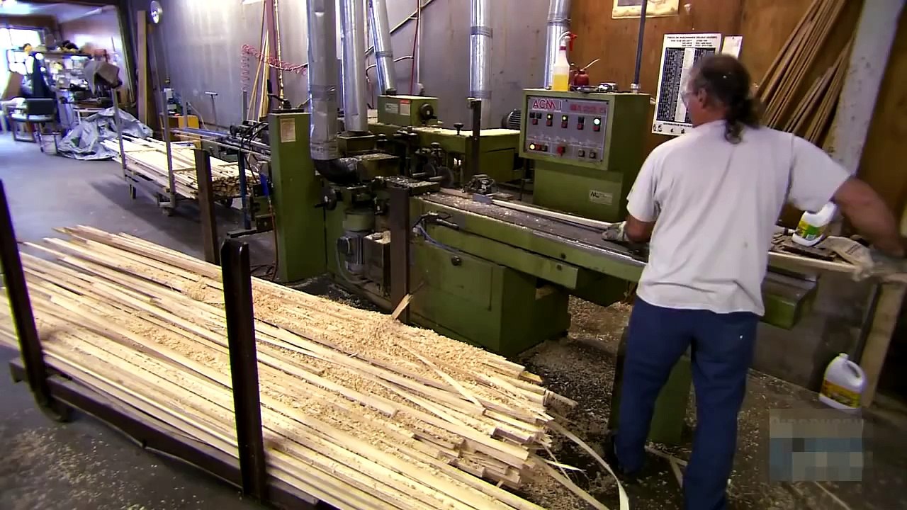 Как делают снегоступы -