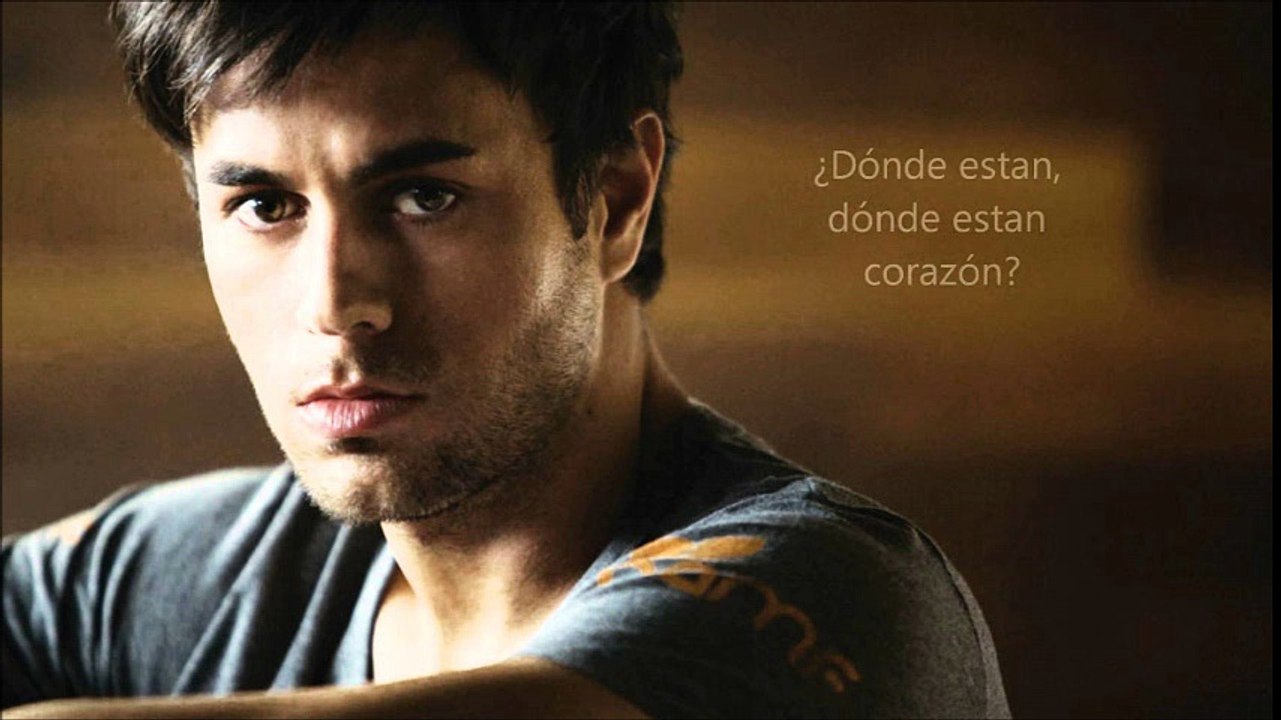Enrique Iglesias - Donde Estan Corazon Lyrics