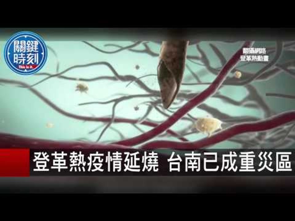 登革熱疫情延燒 台南已成重災區 陳耀寬 黃創夏 20150907-2 關鍵時刻