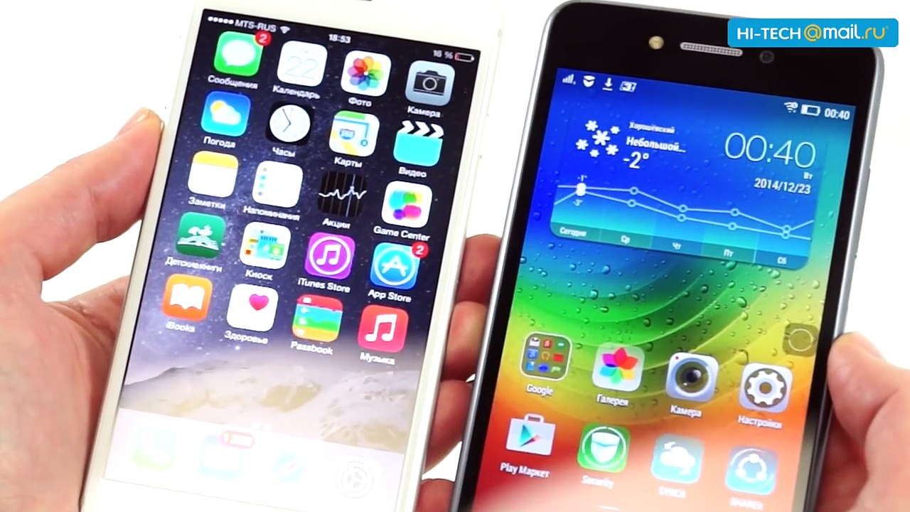 Lenovo S90 - обзор удачной реплики iPhone 6