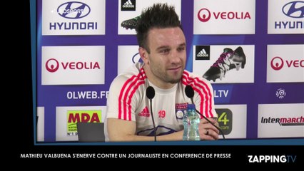 Mathieu Valbuena énervé, il s'en prend à un journaliste en pleine conférence de presse ! (Vidéo)