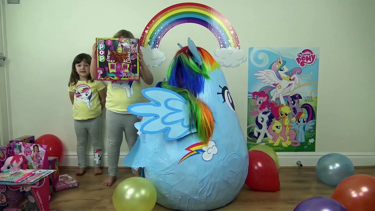 My little pony super giant surprise egg worlds...