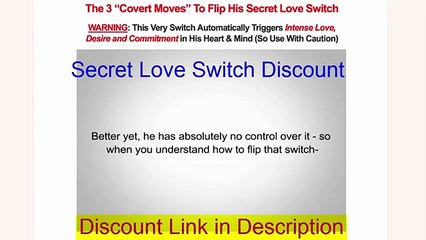 The Secret Love Switch Discount, Coupon Code, Get $10 Off
