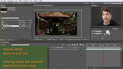 After Effects Beginner Tutorial Clip3-15