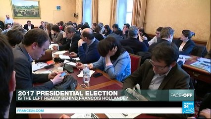 2017 presidential election: Is the left really behind Hollande?