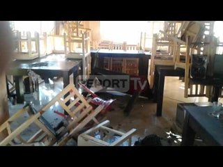 Report TV - Lokali i shkrumbuar,shperthimi shkul dyer e dritare