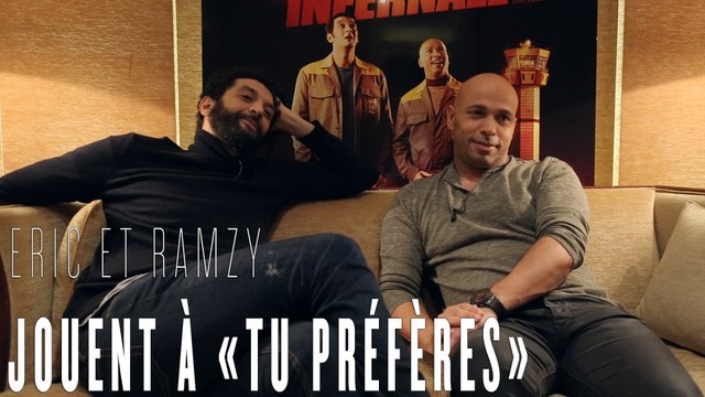 Eric & Ramzy jouent à Tu préfères pour La Tour 2 Contrôle Infernale