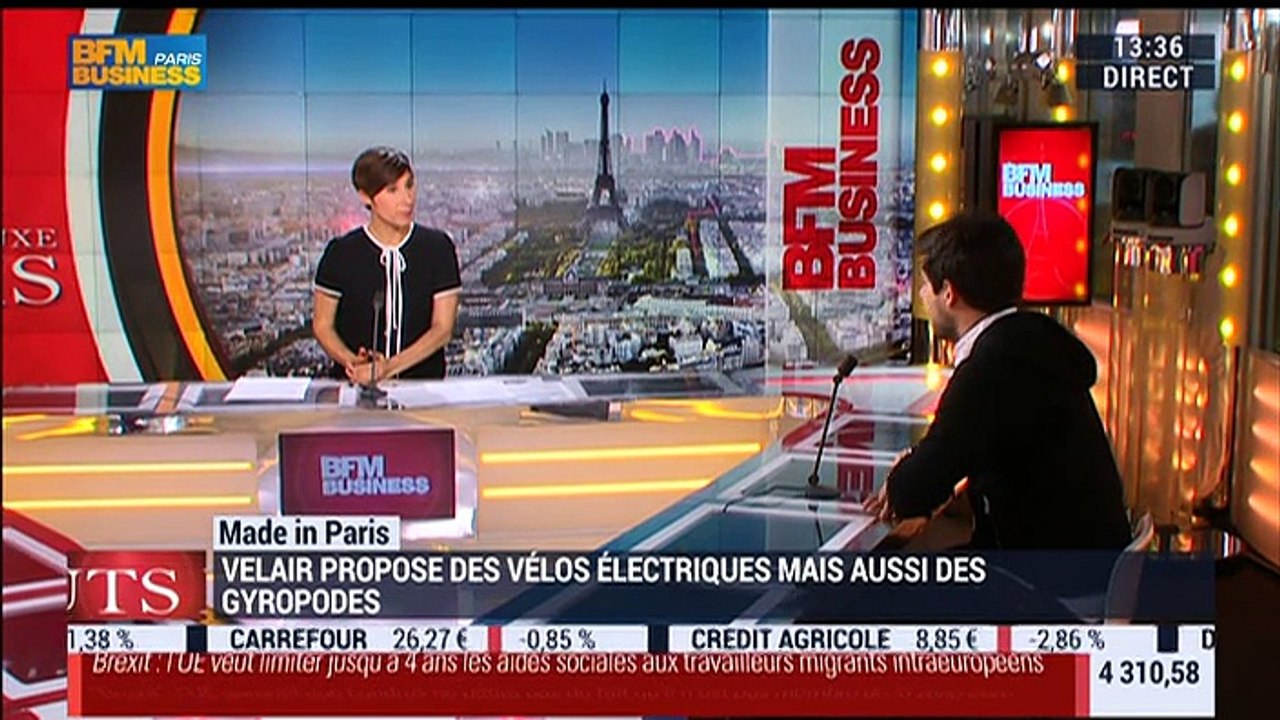 Made in Paris de Velair, fabricant de vélo électriques et de gyropodes - 02/02