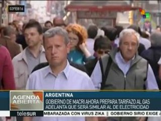 Gobierno de Mauricio Macri anuncia que ahora aumentará tarifas de gas