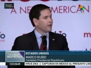 EE.UU.: Marco Rubio agradece voto republicano de Iowa