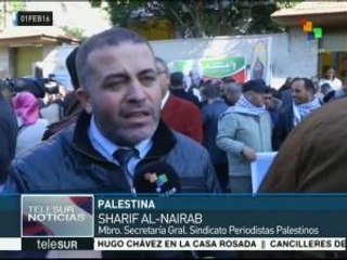 Peligra vida de periodista palestino tras 69 días en huelga de hambre