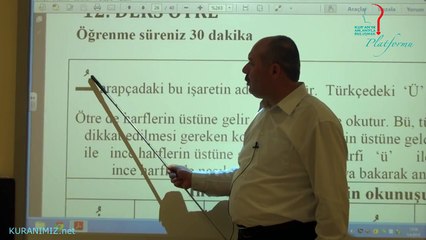 20 Derste Kur'an Öğreniyorum (12. Ders)