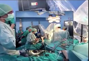 Un patient joue du saxophone pendant que le chirurgien lui enlève une tumeur au cerveau