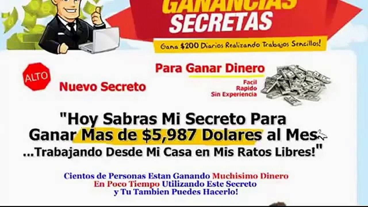 Copia de Ganancias Secretas Carta de Ventas http;//comoganar-dinerosubiendovideos.blogspot.com