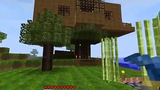 minecraft gameplay part 1 lets build a treehouse!.wmv