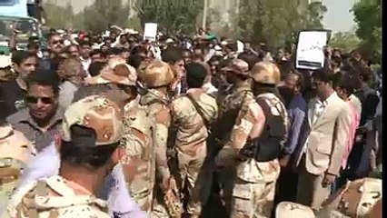 Two killed as PIA workers clash with LEAs at Karachi airport