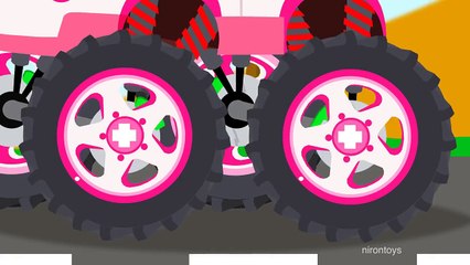 Amber Robocar Big Wheels Mini Cartoon
