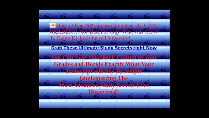 Ultimate Study Secrets | Do You Want Top Results in ANY EXAM? To Predict Your Future Test Marks?