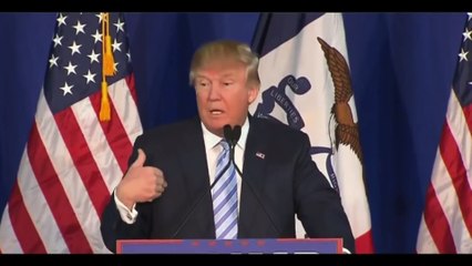 Donald Trump with a tough guy cockney accent