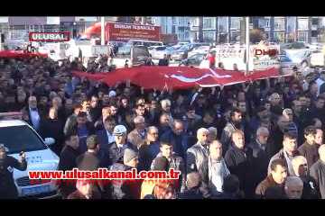 On binler kahramanları uğurladı