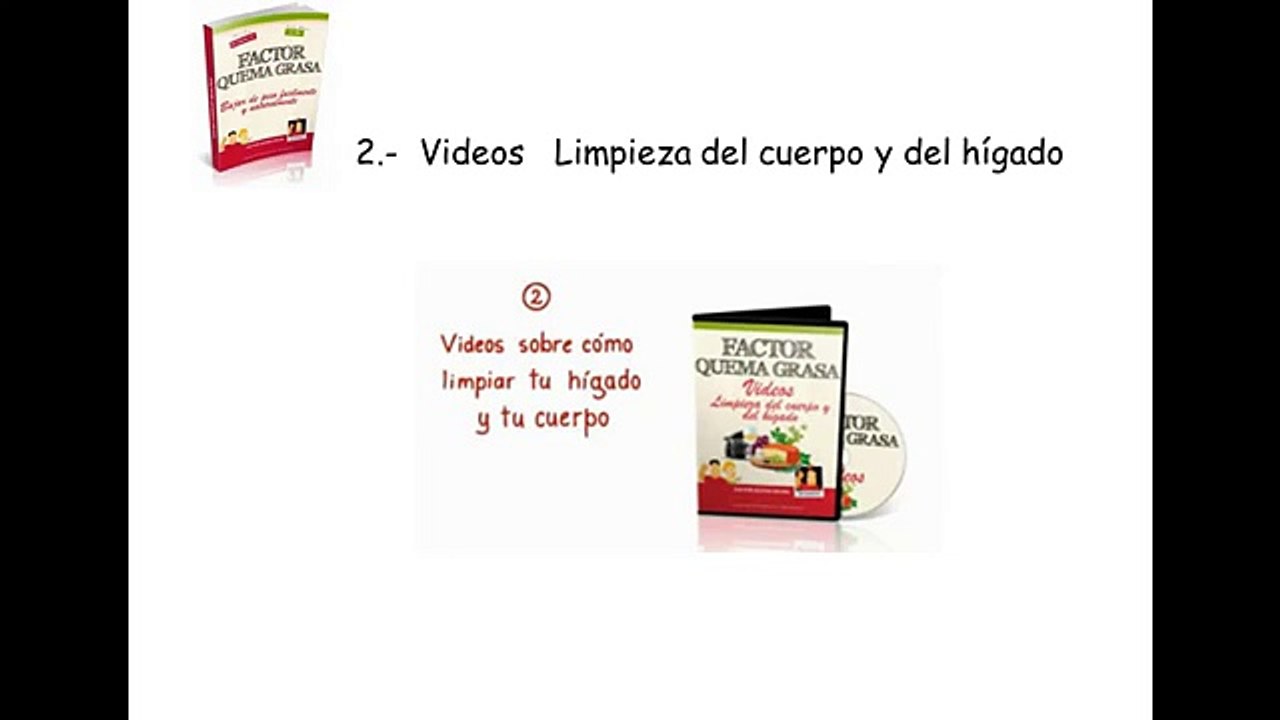 Como bajar de peso / Factor quema grasa