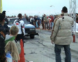 Chevy Caprice Coupe Vs. Audi 90 Quattro Turbo Drag Race