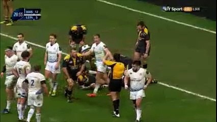 Leinster vs Wasps - Action 1