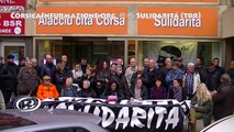#Corse Conférence de presse de @Sulidarita à Aiacciu pour dénoncer la répression intra-muros