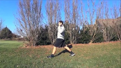 Student Health 101 FitnessU: Frankie demonstrates a "Metabolic Mayhem" boot camp style workout