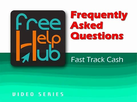 What if I don't make any money using Fast Track Cash? ANSWER