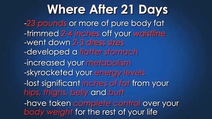 The 3 Week Diet Demo | Review and Huge Discount