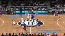 Brandon Jennings Lobs it off the Backboard for Andre Drummond