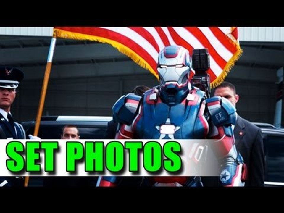 Iron Man 3 Movie Poster and Set Photos (2013)