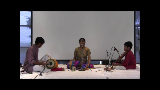 SAPNA SANGITA VAADYA NATYA RAVALI 2015: VARSHINI RAMANATHANS FEATURED SOLO VOCAL: SRIMANNARAYANA
