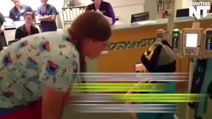 5-Year-Old Boy Battling Leukemia Proposes To His Favorite Nurse