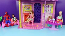 Frozen BIRTHDAY PARTY Elsa Spiderman & Disney Princess Anna do Barbie Photo Booth Frozen K
