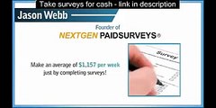 How to get paid for online surveys 2015 get cash for surveys