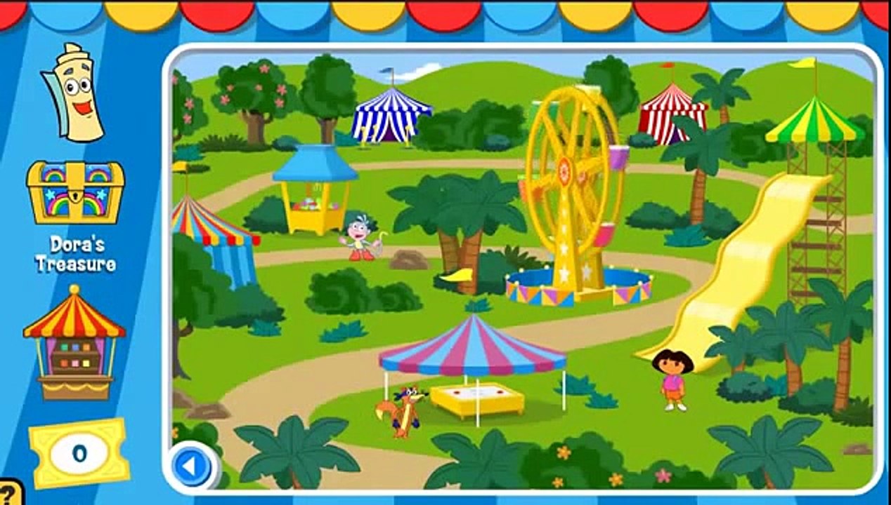 Dora Carnival Adventure Called Dora La Exploradora en Espagnol kids games 4 children and girls X