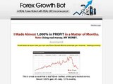 Forex Growth Bot - Low Risk To Reward, Plenty Of Proof