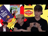 Korean Guys Taste Australian Snacks 호주 과자 맛보기